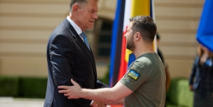 Klaus Iohannis, la Kiev: „Țara mea a făcut tot ce-i stă în putință pentru a ajuta Ucraina”