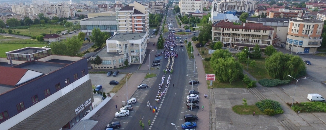 Vecernia „plecării genunchilor” și Procesiunea de Rusalii în Baia Mare
