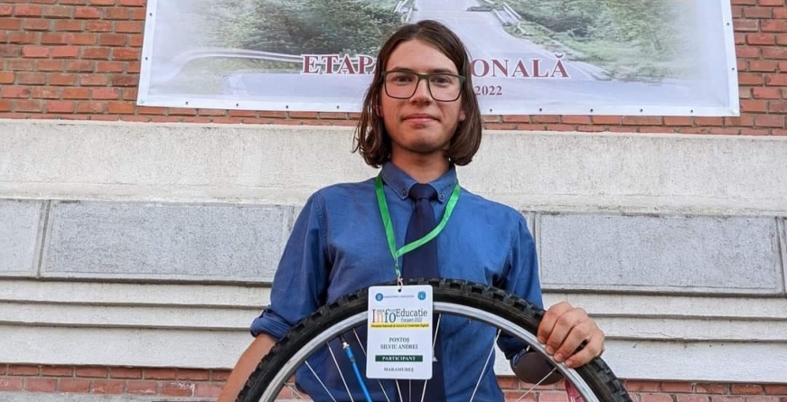 Un elev de la Colegiul „Dragoș Vodă” Sighetu Marmației a fost premiat la Olimpiada de Inovare și Creație Digitală