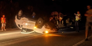 Un eveniment de circulație: Un șofer tânăr din Maramureș în vârstă de 26 ani implicat într-un accident rutier în Câțcău! Ce arată poliția clujeană!