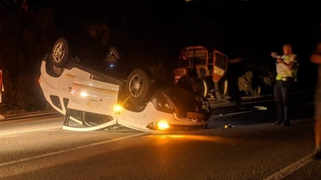 Un eveniment de circulație: Un șofer tânăr din Maramureș în vârstă de 26 ani implicat într-un accident rutier în Câțcău! Ce arată poliția clujeană!