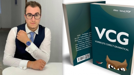Vis împlinit: Maramureșeanul Alex Ionuț Pop va lansa cartea „VCG – Vorbește corect gramatical” (FOTO)