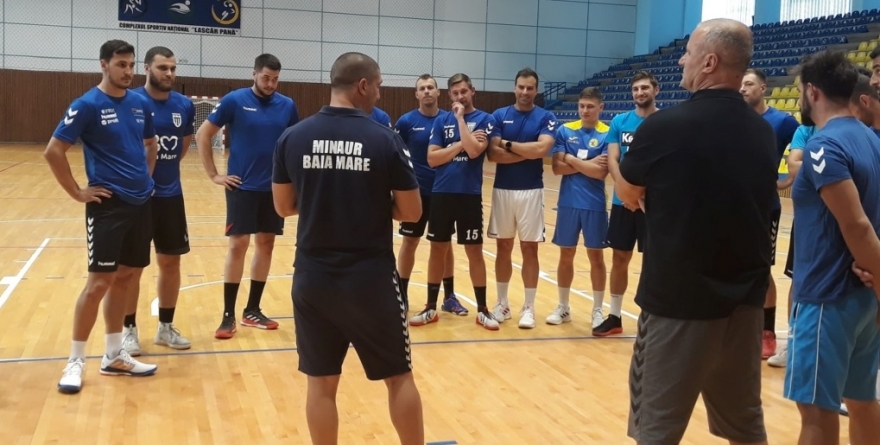 Handbal Masculin Liga Zimbrilor: Minaur Baia Mare s-a reunit și a reînceput pregătirea specială! Care este lotul dar și declarații ale oficialilor!