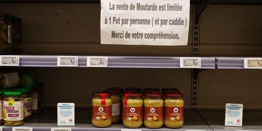 De ce francezii nu mai găsesc muștar în magazine