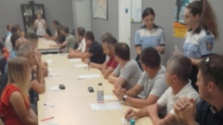 Informații despre consumul de droguri le-au fost prezentate mai multor șoferi din județ