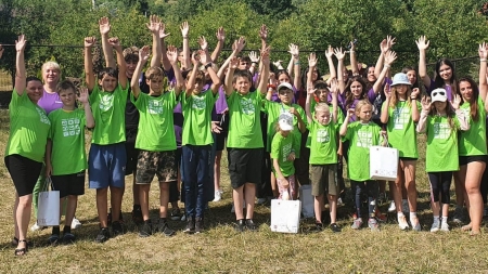 Copiii din Ucraina proveniți din zonele de conflict au participat la o tabără în Maramureș