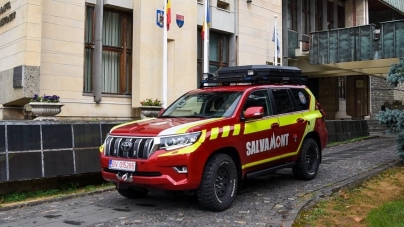 Serviciul Salvamont Maramureș are o autosanitară nouă