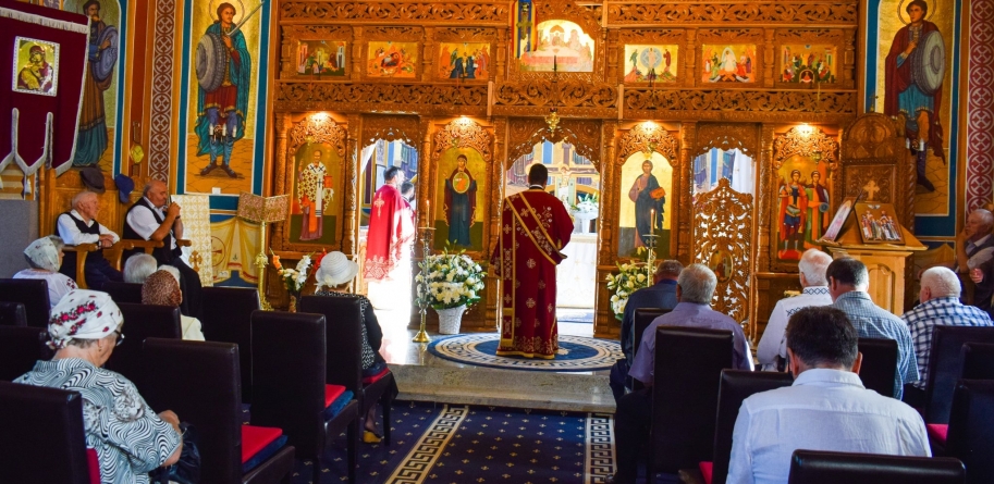 Sfinţii Martiri Brâncoveni: A fost hramul bisericii din centrul orașului Târgu Lăpuș (FOTO)