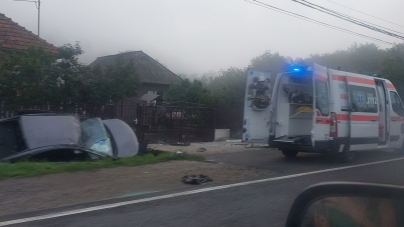 Accidente rutiere în Ilba și Sighetu Marmației; Doi bărbați au ajuns la spital