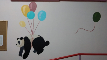 Bucurie pentru copii: Pereții Centrului de Sănătate Mintală Infantilă din cadrul Spitalul Județean Baia Mare au fost pictați