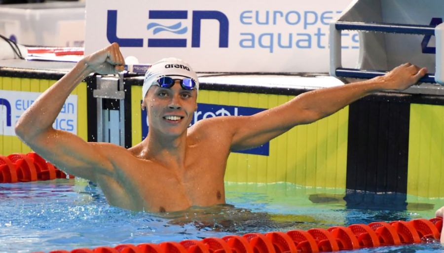 David Popovici s-a calificat în semifinalele probei de 200 m liber la Europene