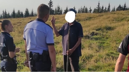 Cioban agresat în Moisei: Relatarea IPJ Maramureș despre situația creată și intervenția salvatorilor montani! Cine este agresorul bărbatului, pe munte!