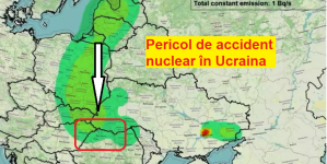 Cum s-ar răspândi radiațiile de la Centrala Zaporoje: Simularea arată că ar fi Maramureșul și el afectat! Detalii despre proiecție!