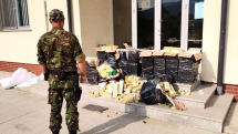 Țigări de contrabandă în valoare de 67.600 lei confiscate de polițiștii de frontieră maramureșeni