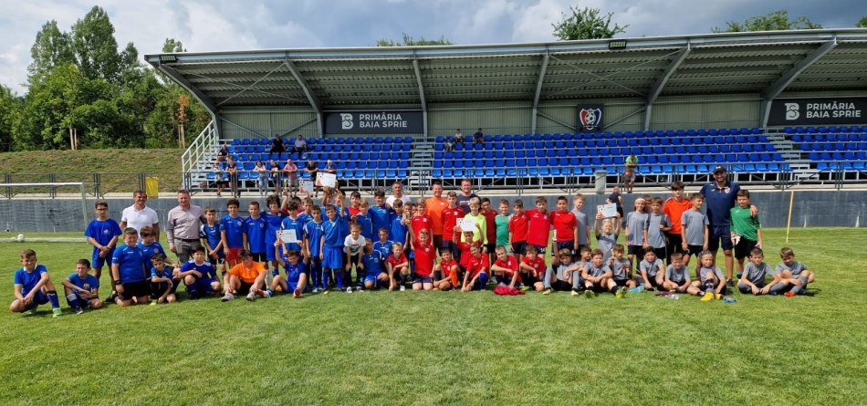 CSO Minerul Baia Sprie, câștigătoarea turneului fotbalistic la categoria Under 13 din orașul maramureșean! Care este clasamentul oficial al competiției!