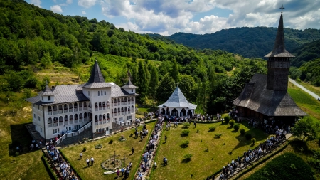A fost hramul Mănăstirii Ruoaia din Protopopiatul Lăpuș