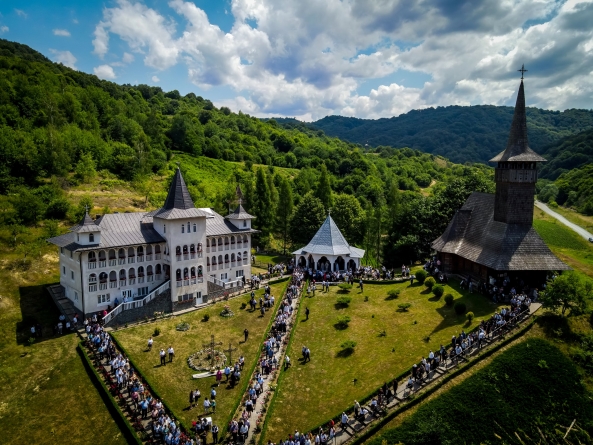 A fost hramul Mănăstirii Ruoaia din Protopopiatul Lăpuș