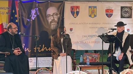 Eveniment cultural special: Părintele Constantin Necula și artistul Grigore Leșe s-au aflat în weekend în Mireșu Mare