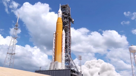 NASA a confirmat că va încerca pe 3 septembrie să lanseze racheta SLS din misiunea Artemis 1!
