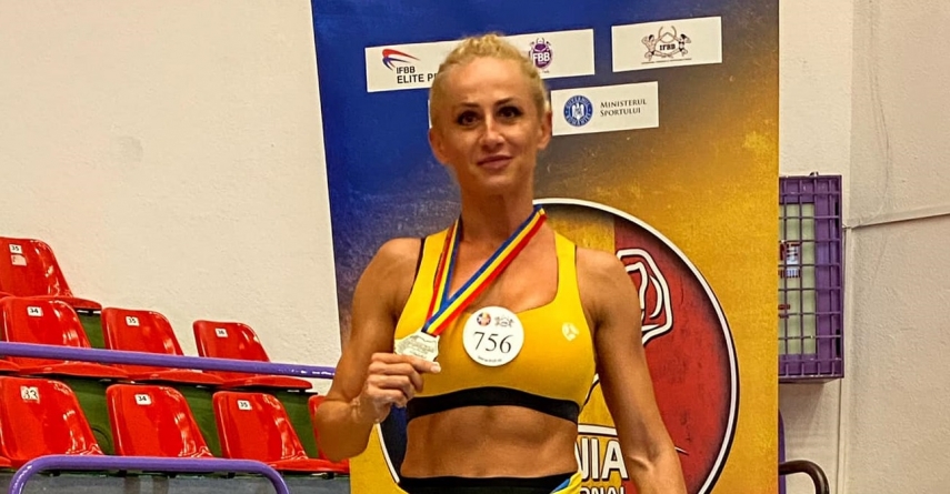 Rezultat excelent: Cecilia Ardusătan cucerește titlul de vicecampioană națională la Fitness Challenge!