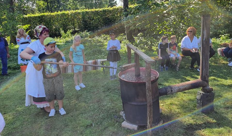 Toamna în „satul din inima orașului”: Copiii și nu numai sunt așteptați la Muzeul Satului pentru a vedea cum se prepară silvoița