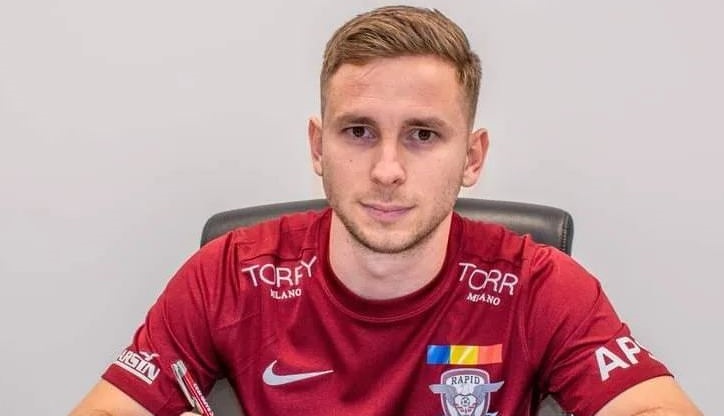 Fotbal Liga 1 România: Răzvan Onea, băimăreanul care este în prezent la vârful clasamentului cu Rapid București! Relația sa cu Briliantul!