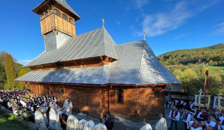 A fost târnosită biserica Parohiei Ortodoxe Valea Stejarului