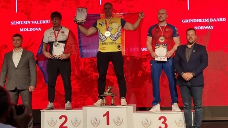 O nouă performanță: Maramureșeanul Olimpiu Făt a obținut aur la Campionatul Mondial de Skandenberg
