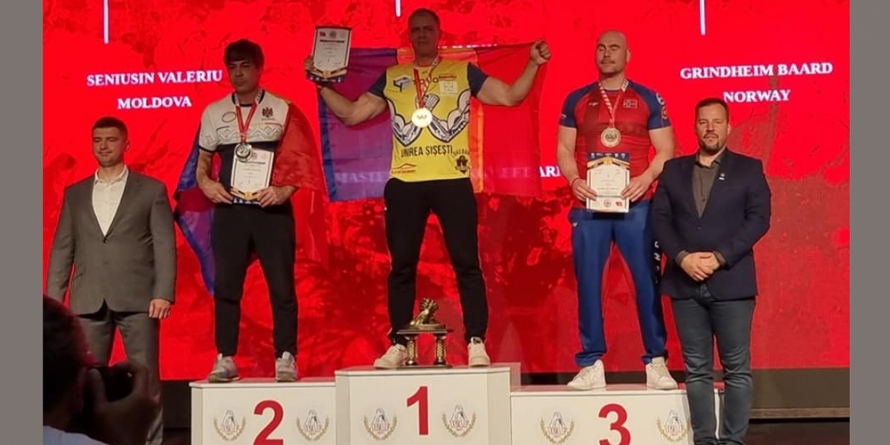 O nouă performanță: Maramureșeanul Olimpiu Făt a obținut aur la Campionatul Mondial de Skandenberg