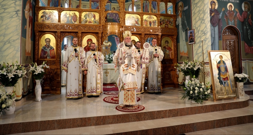 Slujire arhierească la Parohia „Sfântul Dimitrie” din Baia Mare