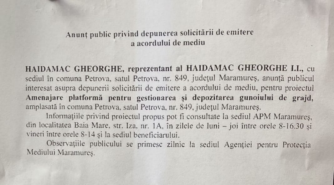 Anunț publicitar 13.10.2022