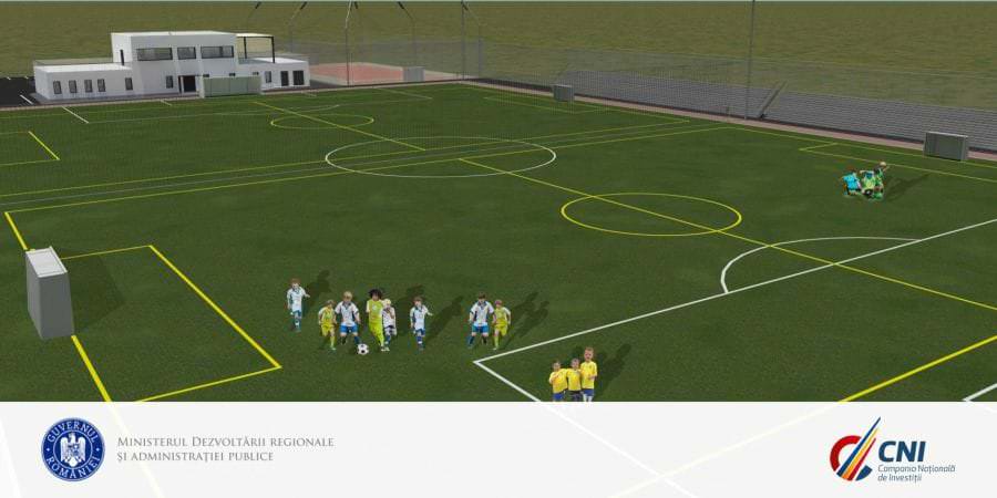 Vești bune pentru doritori: Viitoare bază sportivă în municipiul Sighetu Marmației cu locuri speciale consacrate spectatorilor! Iată ce va conține!