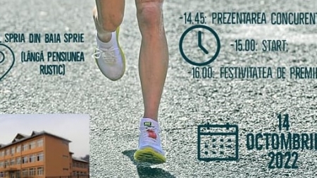 Cupa Spria la Cros: Invitație la mișcare în orașul Baia Sprie pentru iubitorii sportului de toate vârstele, vineri, 14 octombrie!
