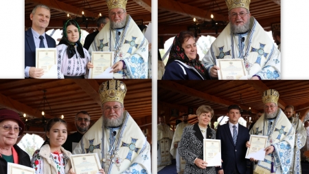 PS Iustin le-a acordat diplome elevilor care au obținut premii la Olimpiada de Religie, dar și profesorilor coordonatori
