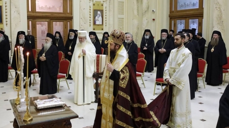 Ședința solemnă a Sfântului Sinod al Bisericii Ortodoxe Române: PS Părinte Iustin, Episcopul Maramureșului și Sătmarului, și PS Timotei, prezenți la eveniment!