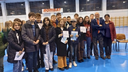 12 elevi de la „Lucaciu” au fost premiați la ediția a XV-a a concursului interjudețean ”Matematica, de drag”