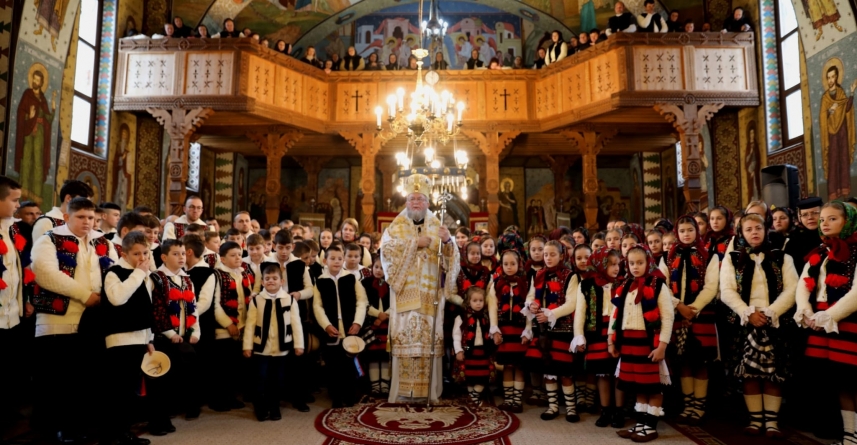 Sfânta Liturghie la Parohia Ortodoxă Bârsana