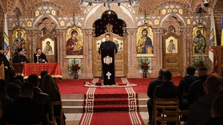 La Catedrala Episcopală s-a desfășurat conferința „Rugăciunea în viața și opera ascetică a Sfântului Simeon Noul Teolog”