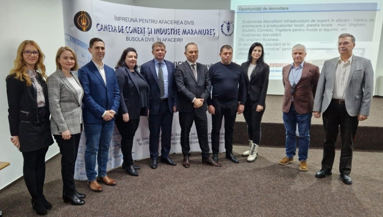 Misiune economică organizată de CCI Maramureș: Se dezvoltă relațiile comerciale între Maramureș (România) și Ungheni (Republica Moldova)