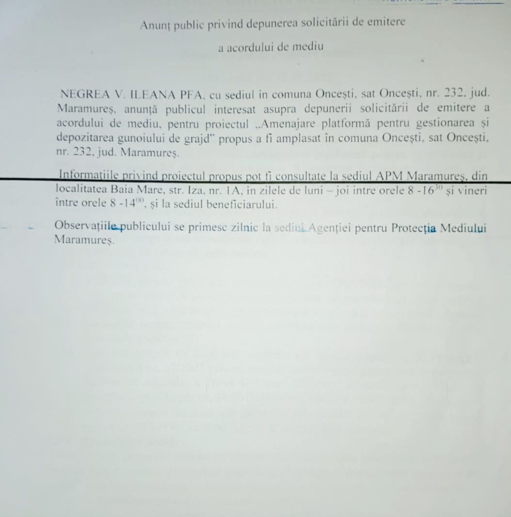 Anunț publicitar 23.11.2022