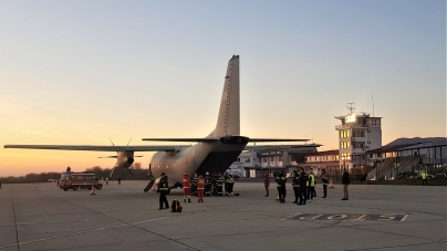 O simulare de intervenție la aerogara maramureșeană: S-a verificat în ce mod autoritățile județene știu reacționa! Iată aici scenariul activității!