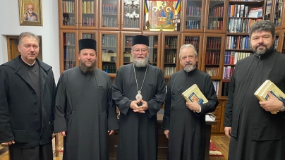 Moment Important: PS Părinte Iustin, Episcopul Maramureșului și Sătmarului, a primit vizita oficialilor ARACIS! Ei au și primit arhiereasca binecuvântare!
