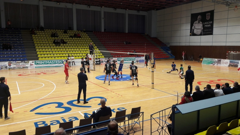 Volei masculin A1: Echipa Știința Explorări Baia Mare a obținut prima victorie pe teren propriu acum!