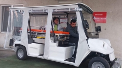 O autosanitară electrică a intrat în posesia Spitalul Municipal Sighetu Marmației