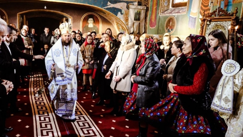 PS Timotei Sătmăreanul s-a aflat în mijlocul credincioșilor prezenți la Mănăstirea Bixad