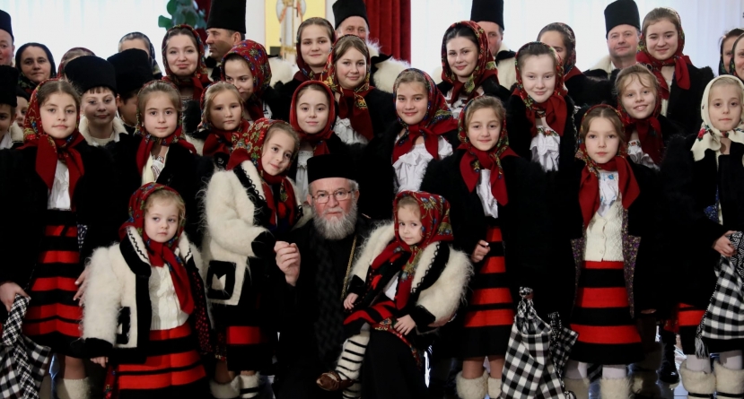 640 de colindători au trecut marți pragul Centrului Eparhial din Baia Mare