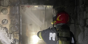 Explozie la o centrală termică, urmată de incendiu; O femeie a ajuns la spital cu arsuri