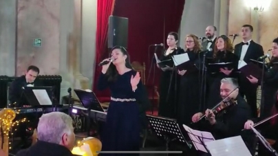 Băimăreanca Rebeca Moje a cântat în cadrul Christmas Gala Concert alături de artiști precum Aurelian Temișan și Paula Seling