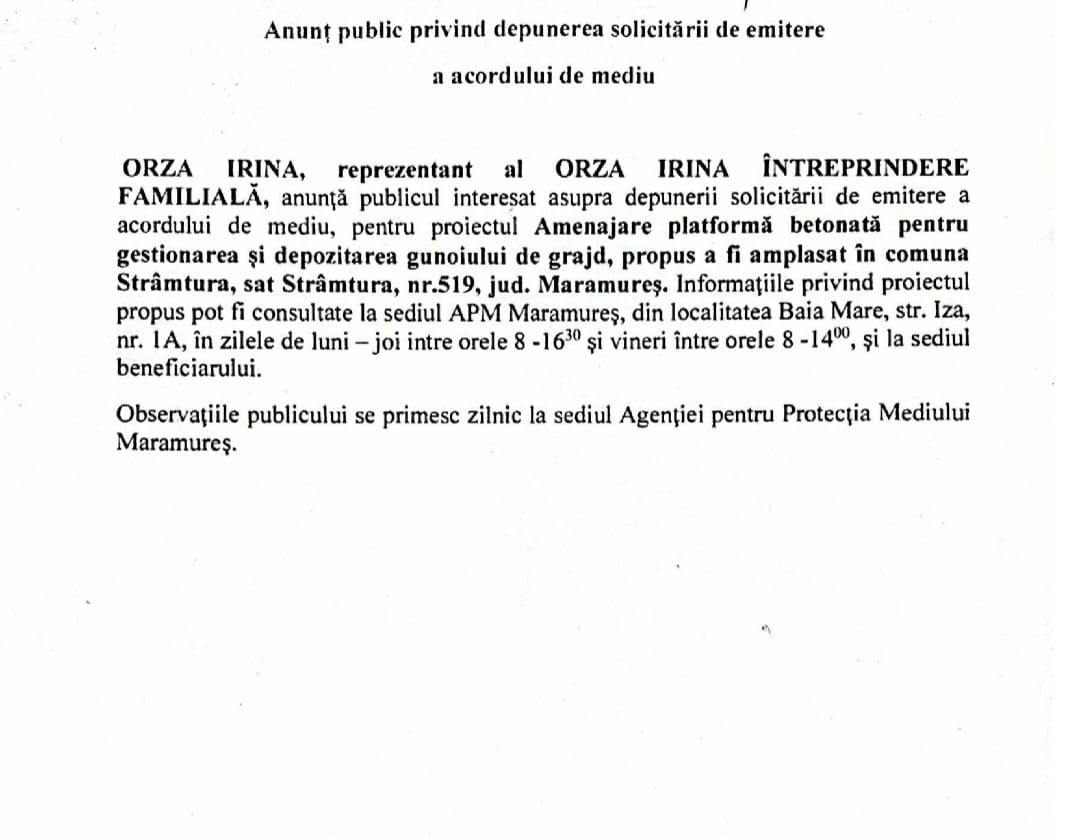 Anunț publicitar 15.12.2022