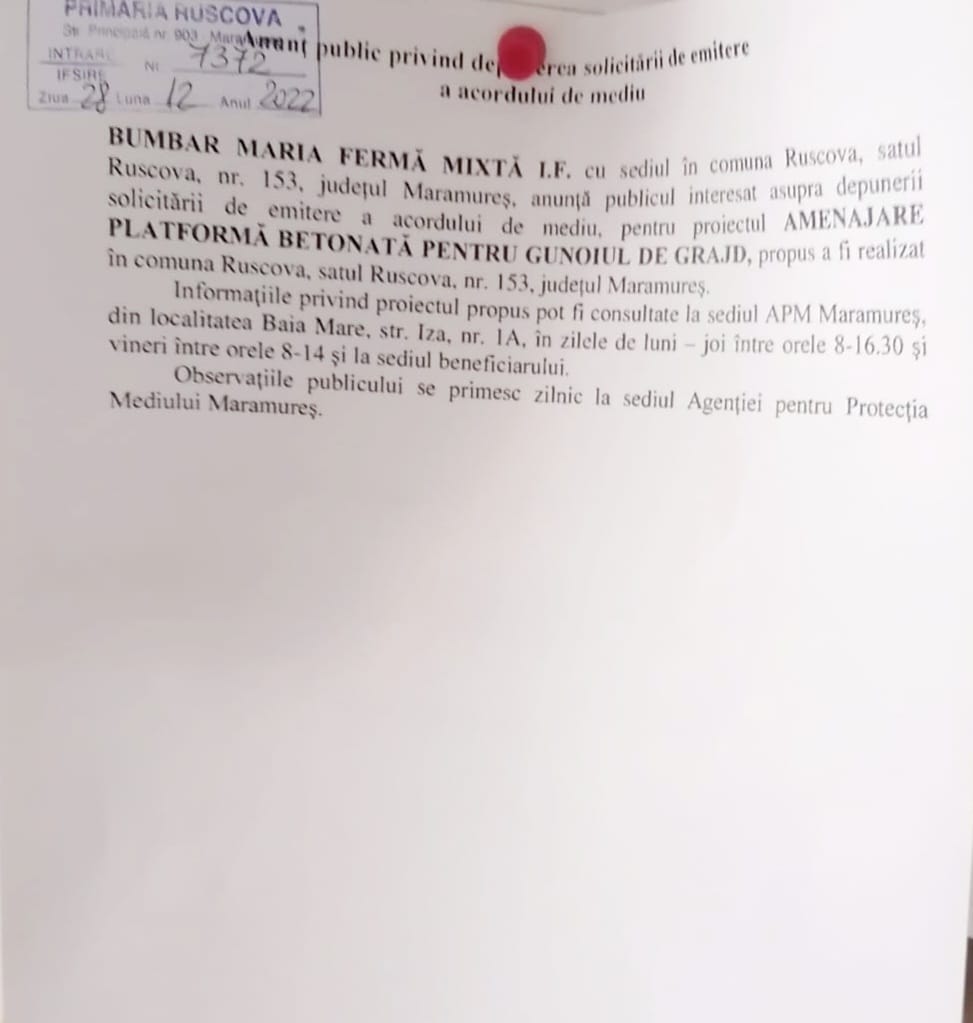 Anunț publicitar 28.12.2022